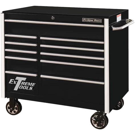 Extreme Tools RX Series 41 In W X 25 In D 11 Drawer Roller Cabinet