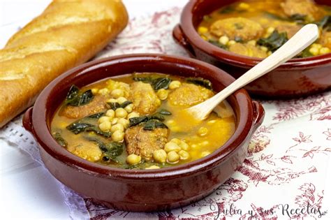 JULIA Y SUS RECETAS Potaje De Cuaresma Con Acelgas Y Panecillos