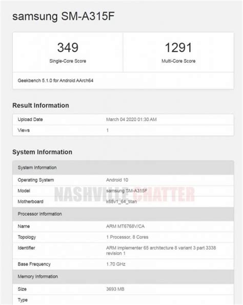 Bocoran Spesifikasi Samsung Galaxy A Bocor Di Geekbench Jagat Review