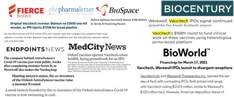 Vaccitech IPO Scius Communications