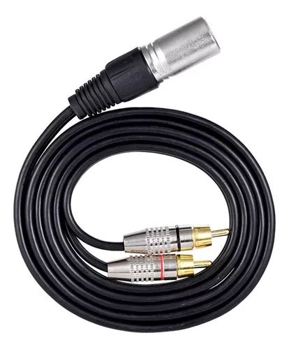 Cabo De Conector De Udio Est Reo De Macho Xlr Para Mach