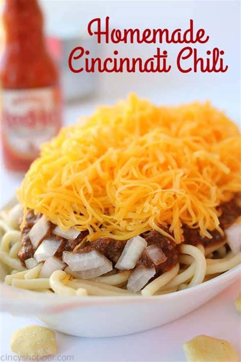 Homemade Cincinnati Chili Recipe - Best Crafts and Recipes