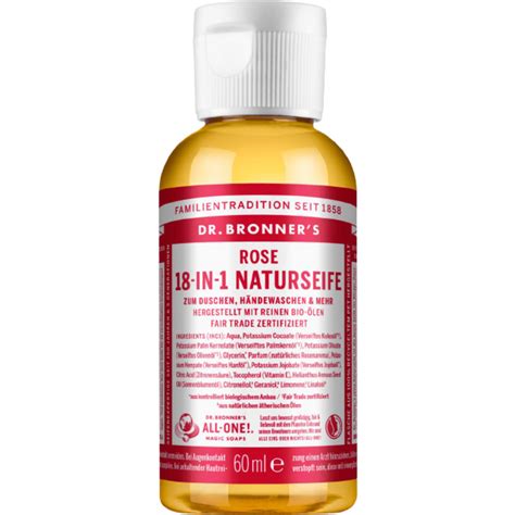 Dr Bronner S 18 In 1 Natuurlijke Zeep Roos Ecosplendo Online Shop