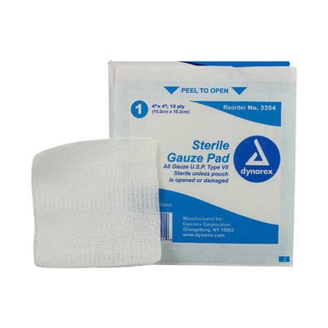 Gauze Pad X Bx Medix Bc First Aid Supplies Service