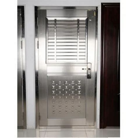 Designer Stainless Steel Door At ₹ 950 Square Feet Stainless Steel