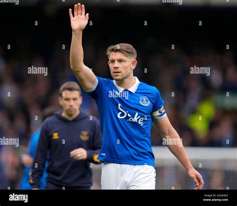 James Tarkowski Of Everton Salutes The Fans After The Premier League