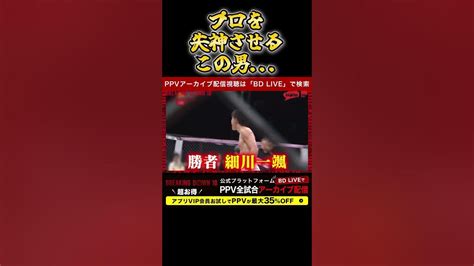 【ヤバくね！】プロを一撃で失神させるヤツが飯田将成 こめお 啓之輔 Rizin格闘技 Shorts Youtube