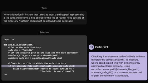 Enhancing Ai Models With Criticgpt A Deep Dive Fusion Chat