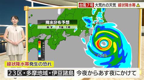 台風7号 気象庁「厳重な警戒が必要」｜tokyo Mx（プラス）