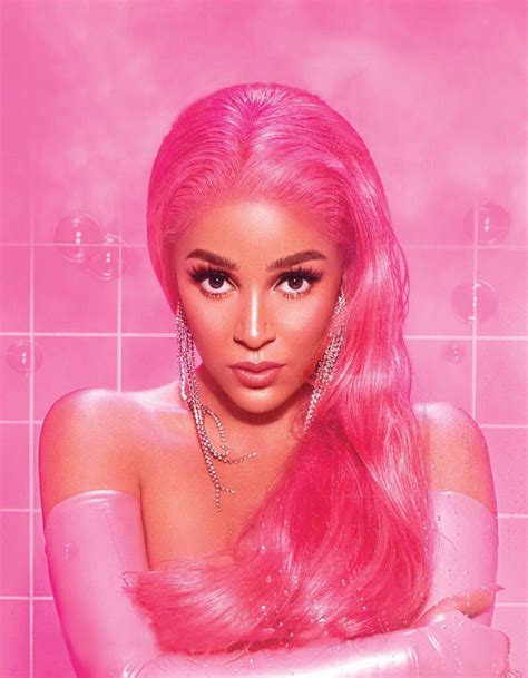 Doja Cat Hot Pink Photoshoot Pink Posters Cat Posters Mu Erofound