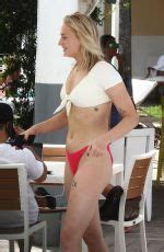 Sophie Turner In Bikini At Delano Hotel Pool In Miami