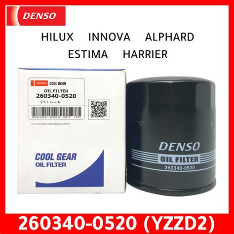 Denso Yzzd Oil Filter For Toyota Hilux Vigo Kun