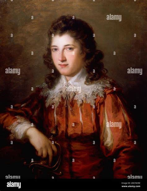 Portrait Of Thomas Reade By Angelica Kauffmann C 1775 Stock Photo Alamy