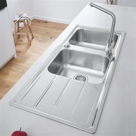 Grohe K Kitchen Sink Satin Stainless Steel Sd Reuter