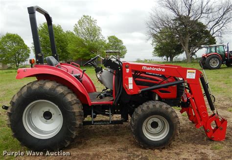 2014 Mahindra 2555 Mfwd Tractor In Davis Ok Item Es9588 Sold