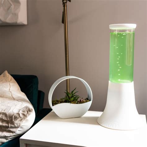 Functional Home Decor Green Lamp Air Purifier Algae