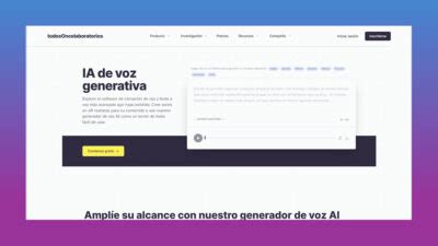 Elevenlabs Genera Voz Natural A Partir De Texto Con Ia Directorio Ia