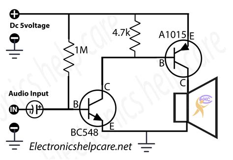 Very Simple Amplifier Circuit Using Transistor 2n3904 Artofit