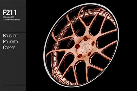 Avant Garde Wheels Ag F Brushed Polished Copper