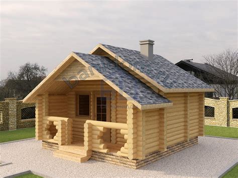 Купить баню из бревна дешево: готовые срубы бань из оцилиндрованного бревна