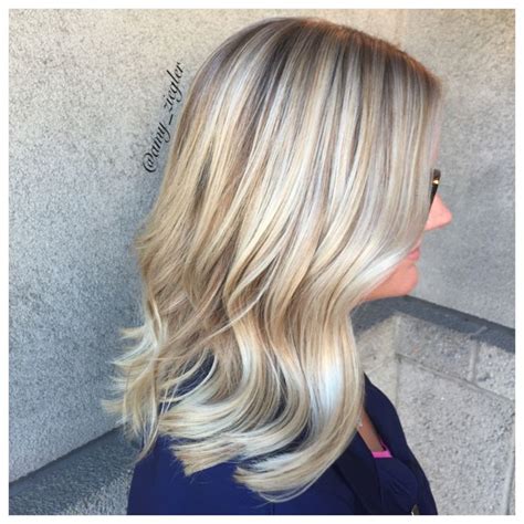 Blonde Foil Highlight By Amy Ziegler Versatilestrands Blonde Foils Long Hair Styles Hair