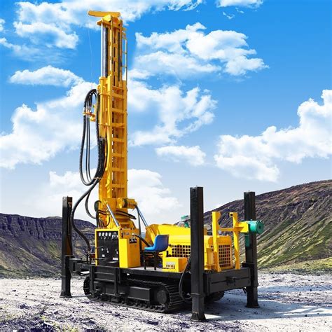 High Quality Geotechnical Crawler Mounted Small Water Well Borehole