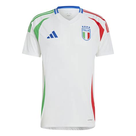 Adidas Italy 2024 National Team Away Jersey White Soccer Unlimited USA