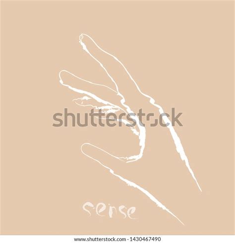 Human Hands Outline Vector Illustration Isolated Stock Vector (Royalty Free) 1430467490 ...