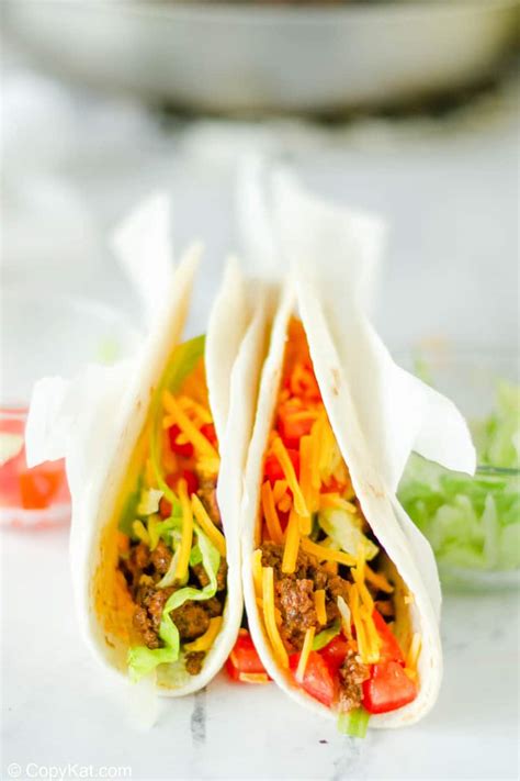 Taco Bell Soft Taco - CopyKat Recipes