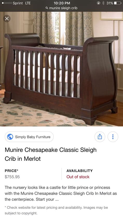 Munire Sleigh Crib For Sale In West Haven Ct Offerup