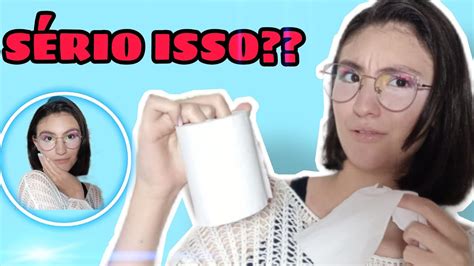 TENTEI FAZER UMA MAQUIAGEM PAPEL HIGIÊNICO deu certo YouTube