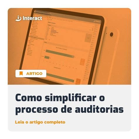 Como Simplificar O Processo De Auditorias Processo Gestão Da