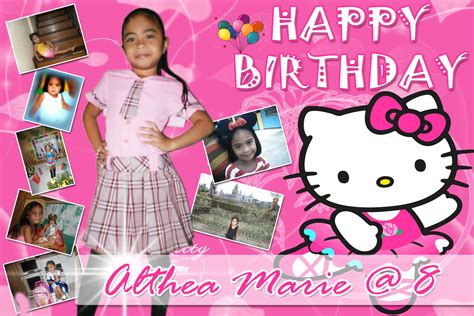 25 Hello Kitty Birthday Background Tarpaulin Tong Kosong