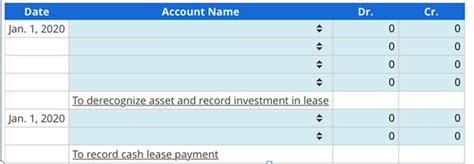 Solved Recording Sales Type Lease Journal Entries No Residual Value 1 Answer Transtutors