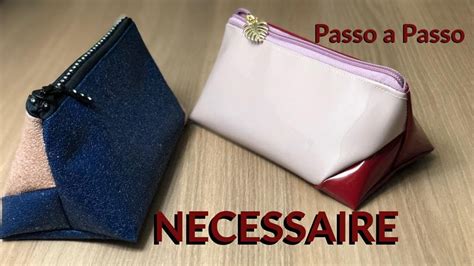 Necessaire Fácil de fazer Passo a passo YouTube