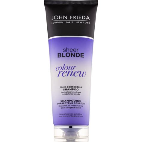 John Frieda Sheer Blonde Colour Renew Tone Correcting Shampoo For