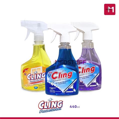 jual cling pembersih kaca ml botol shopee indonesia