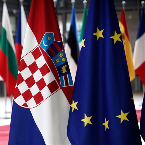 The,Flag,Of,The,European,Union,And,Flag,Of,Croatia - Travel Off Path