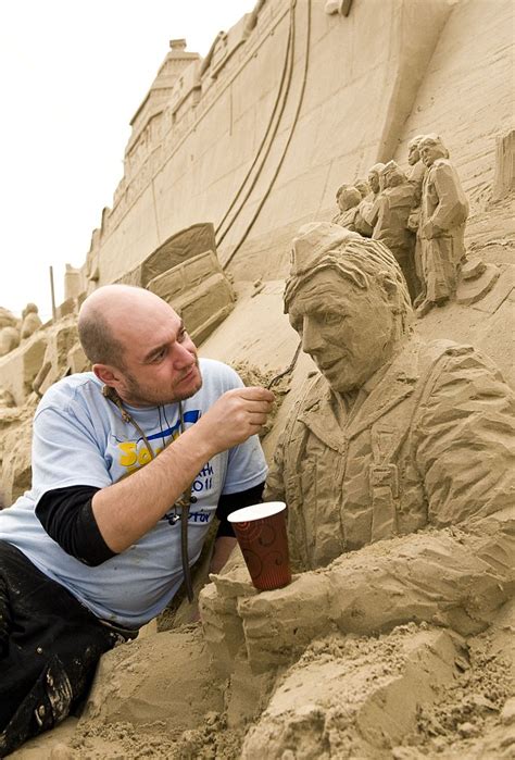 Sand Sculptures Unveiled At First Ever Sandworld Competition In