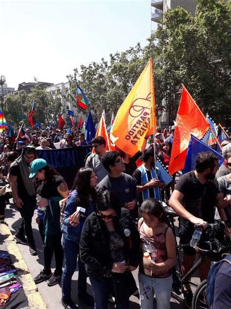 Chile Marcha Por La Resistencia Mapuche