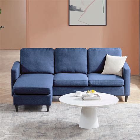 Blue Modern Sectional Sofa | Baci Living Room