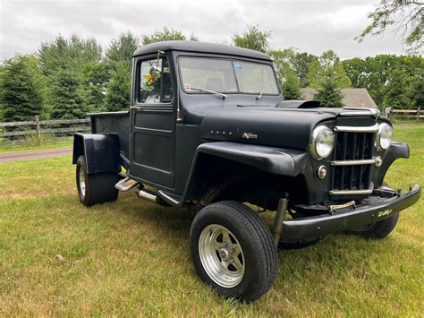 AWESOME Custom Willys Jeep Pick Up Hot Rod V8 Restomod EXCELLENT TRADE