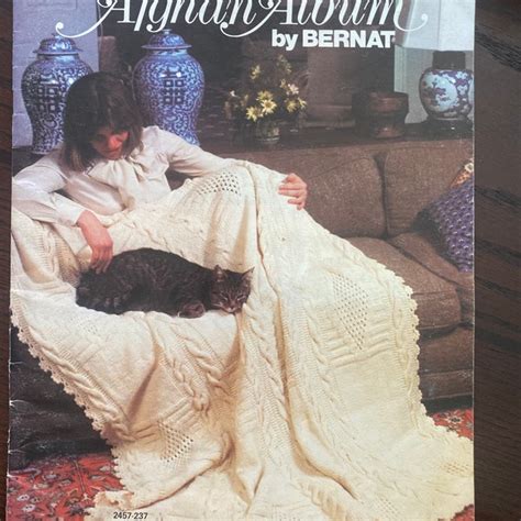 Crochet Afghan Book Etsy