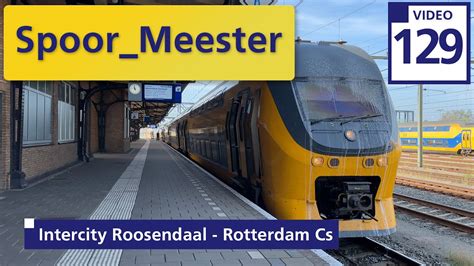 4K Railway Cabview NS Train Rij Mee Met De Intercity Van