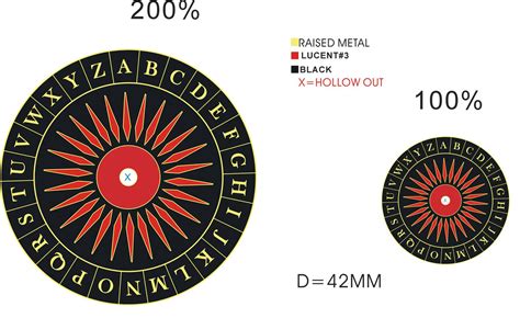 Cipher / Decipher Center Wheel CAESAR/ ALBERTI / VIGENERE (CAV ...