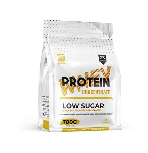 Koncentrat białka QRP Nutrition WPC 700g Whey Protein Concentrate 23