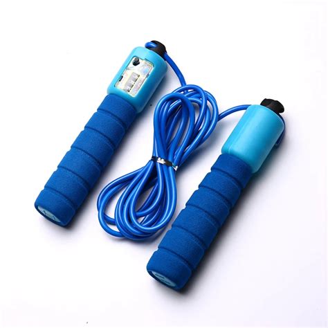 Adjustable Sport Fitness Jump Rope With Counter