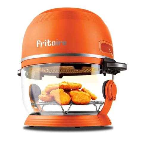 Fritaire Self Cleaning Glass Bowl Air Fryer 5 Qt 6 Functions Bpa Free Rotisserietumbler