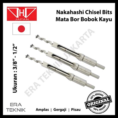 Jual Mata Bor Bobok Kayu Nakahashi Chisel Bits 1 4 0 25 Inch 6 Mm