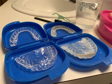 I really need help with my retainer. Here’s a new one next to my used